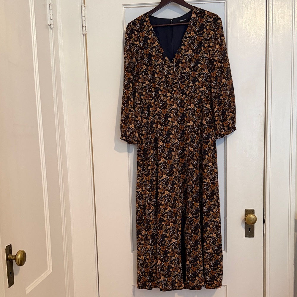 Madewell Nightflower Maxi Dress in Prairie Blossom — Size 8 - Picture 5 of 7